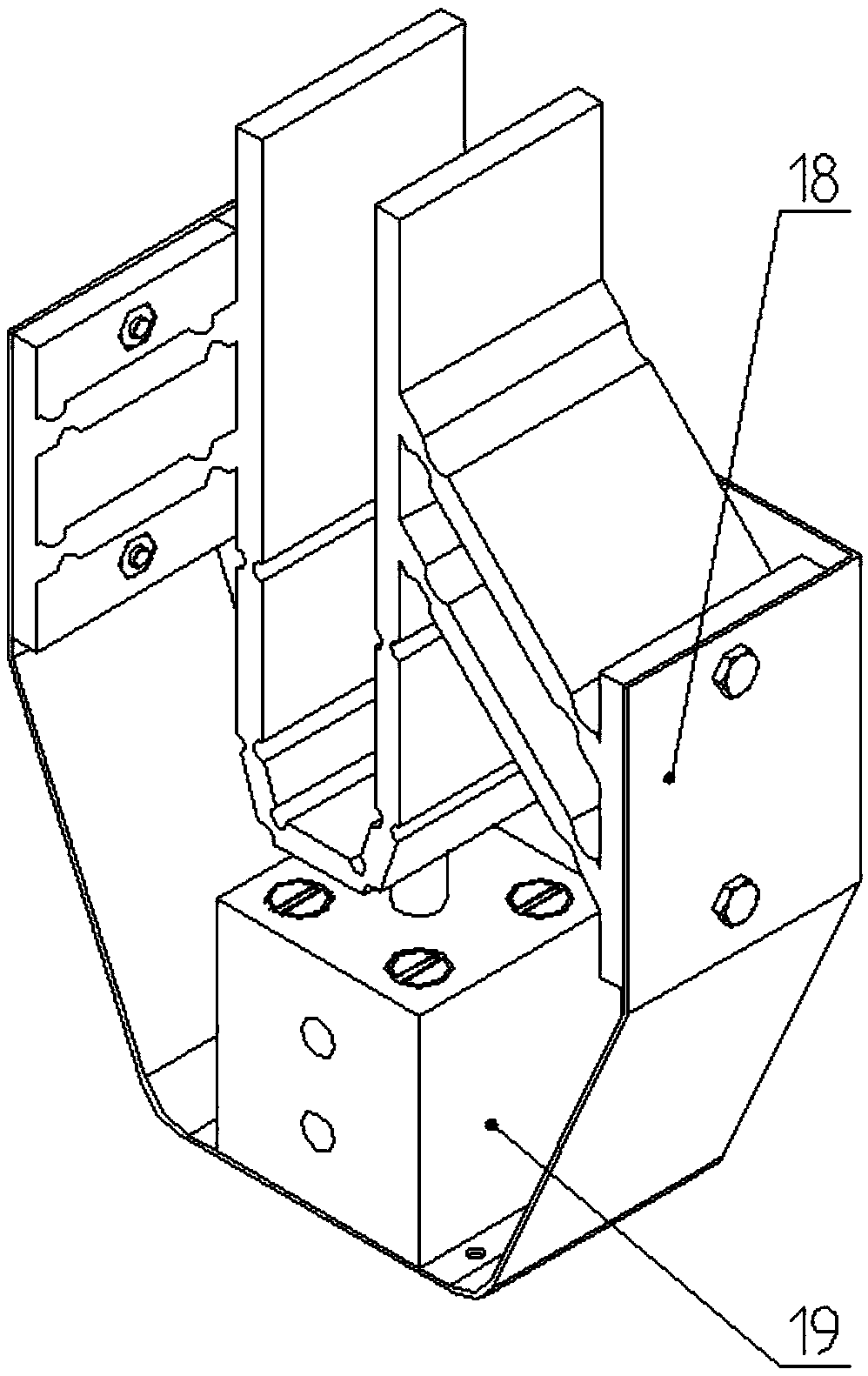 A translational robot flexible gripper