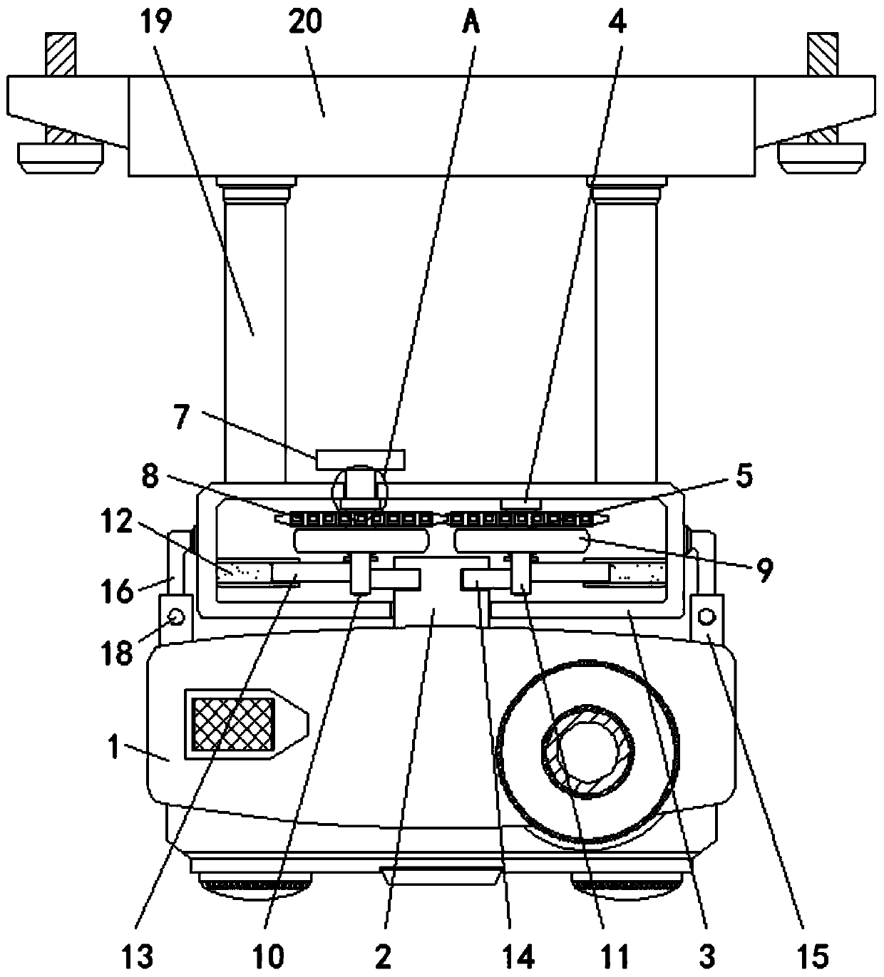 Convenient-to-mount projector