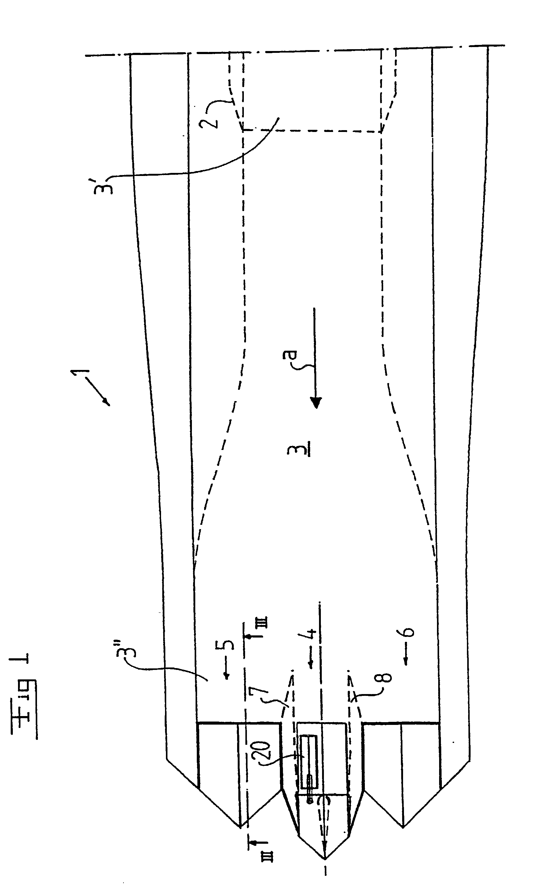 Outlet device for a jet engine