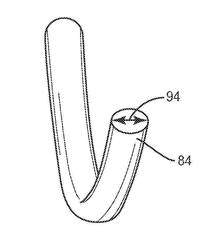 Rotational offset oval vertebral rod