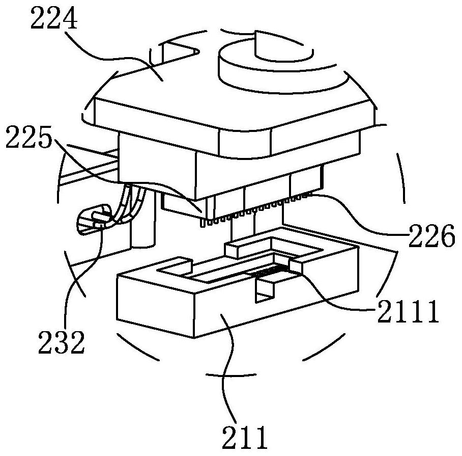 Liquid crystal display assembly detection device