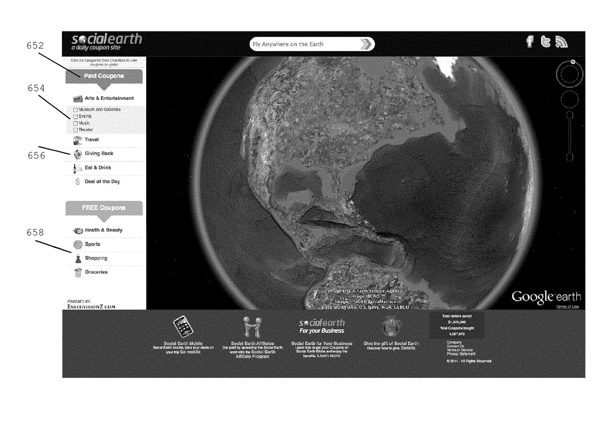 System and method for using impressions tracking and analysis, location information, 2D and 3D mapping, mobile mapping, social media, and user behavior and information for generating mobile and internet posted promotions or offers for, and/or sales of, products and/or services