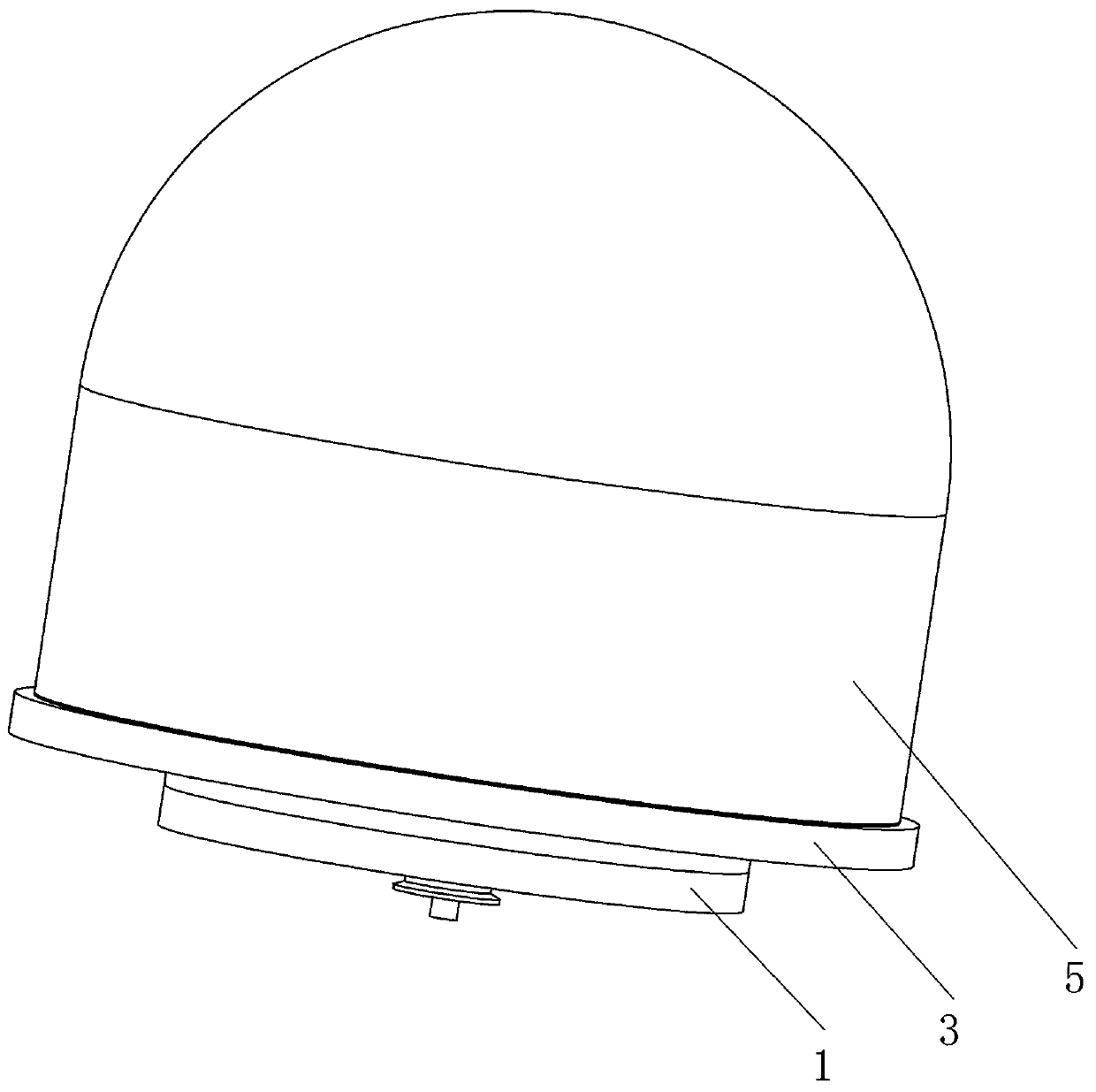 Deposition chamber for improving gas distribution and MPCVD device