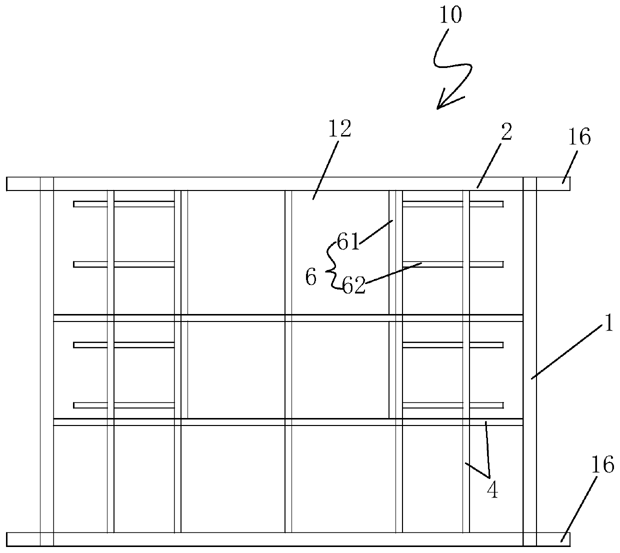 Built-in anti-seismic room