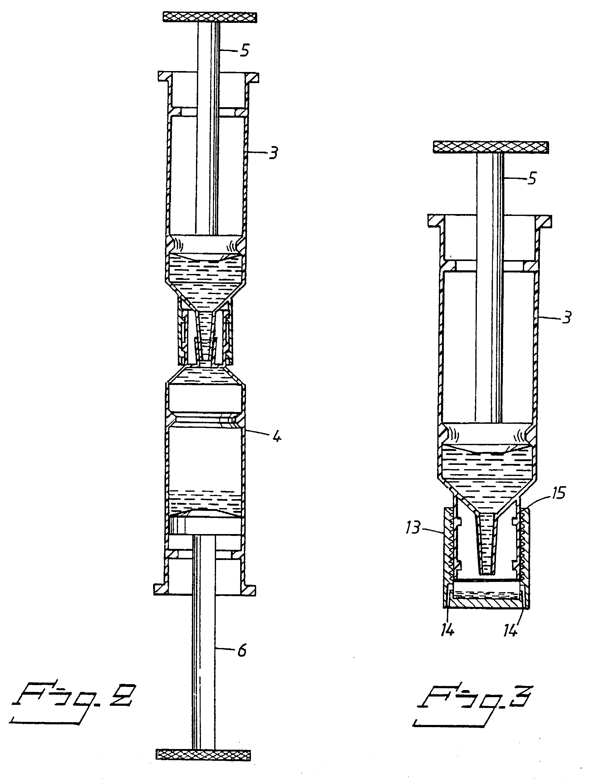 Method and device for the handling of samples and reagents