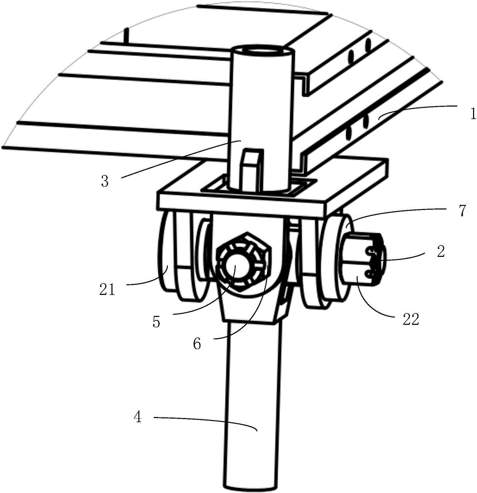 Bidirectional-junction type connecting mechanism of suspension type capacitor device