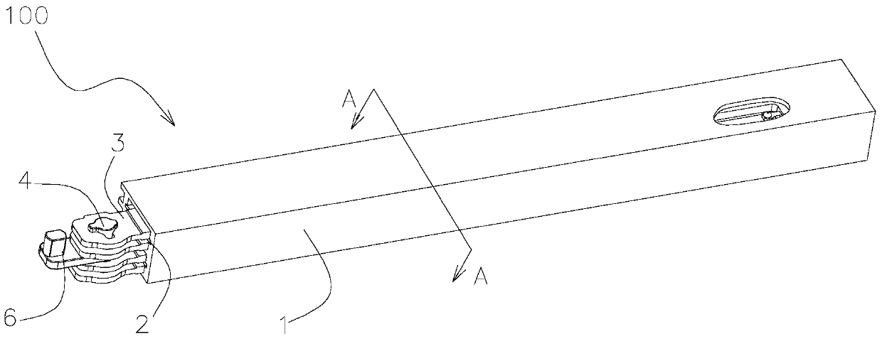 Phase shifter dielectric plate and phase shifter