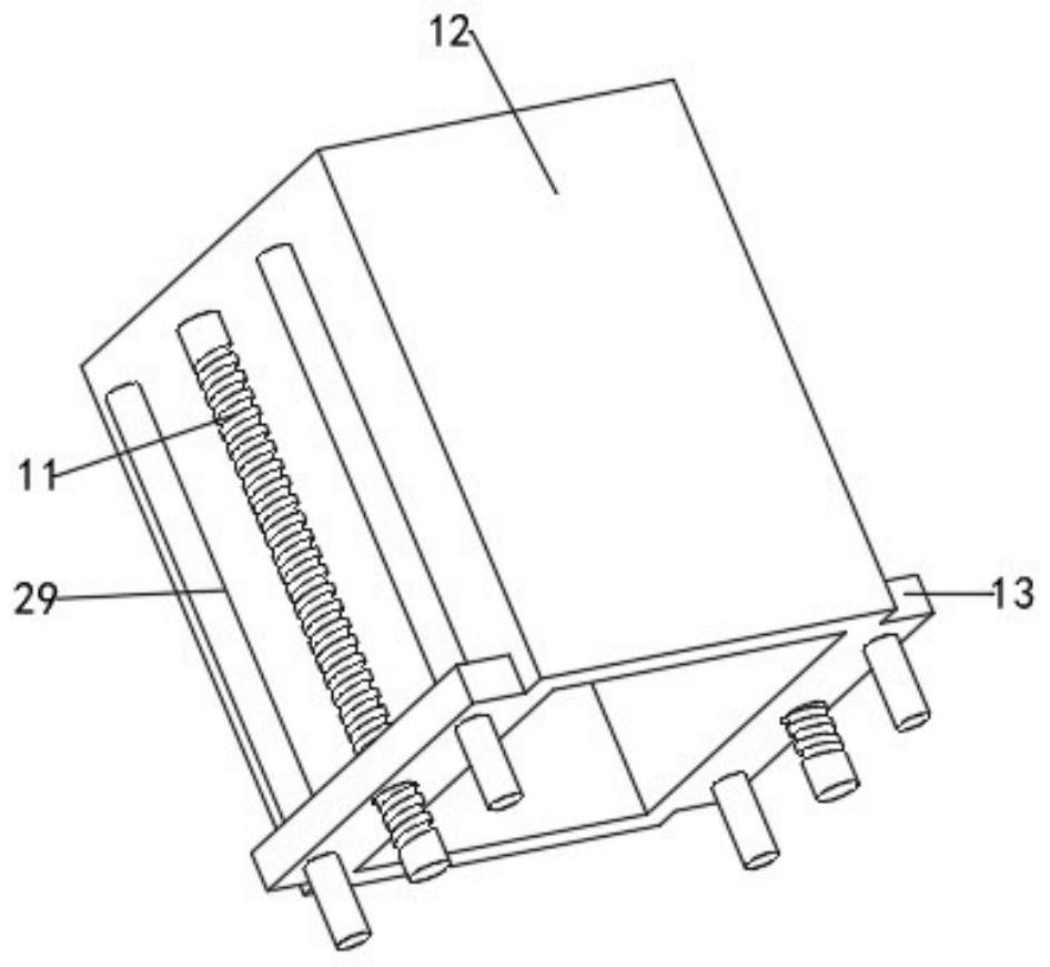 Loading type rotary light-equalizing garden seedling raising frame