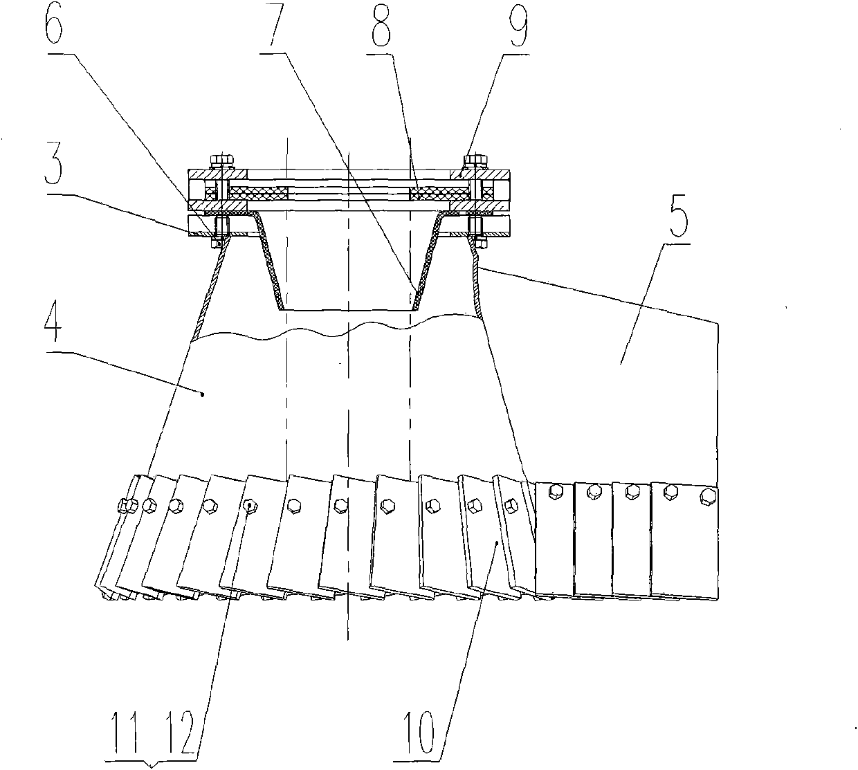 Dust hood for drilling machine