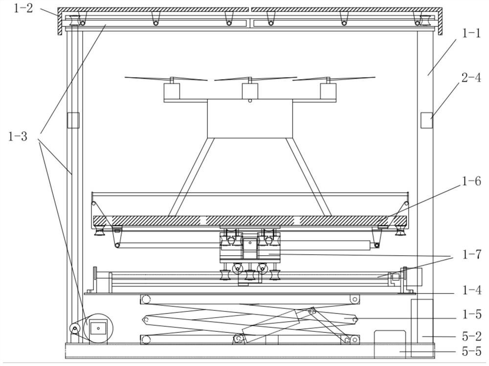 Intelligent hanger suitable for various mounting needs and used for unmanned aerial vehicle