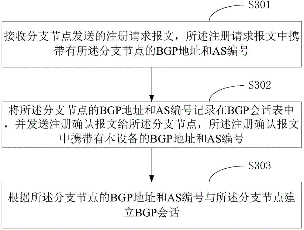 BGP conversation establishing method and device