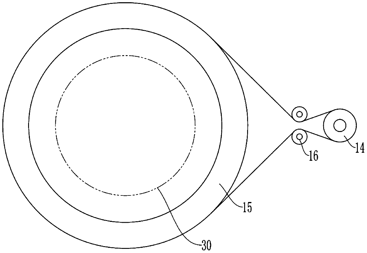 Inclination frame adjusting mechanism