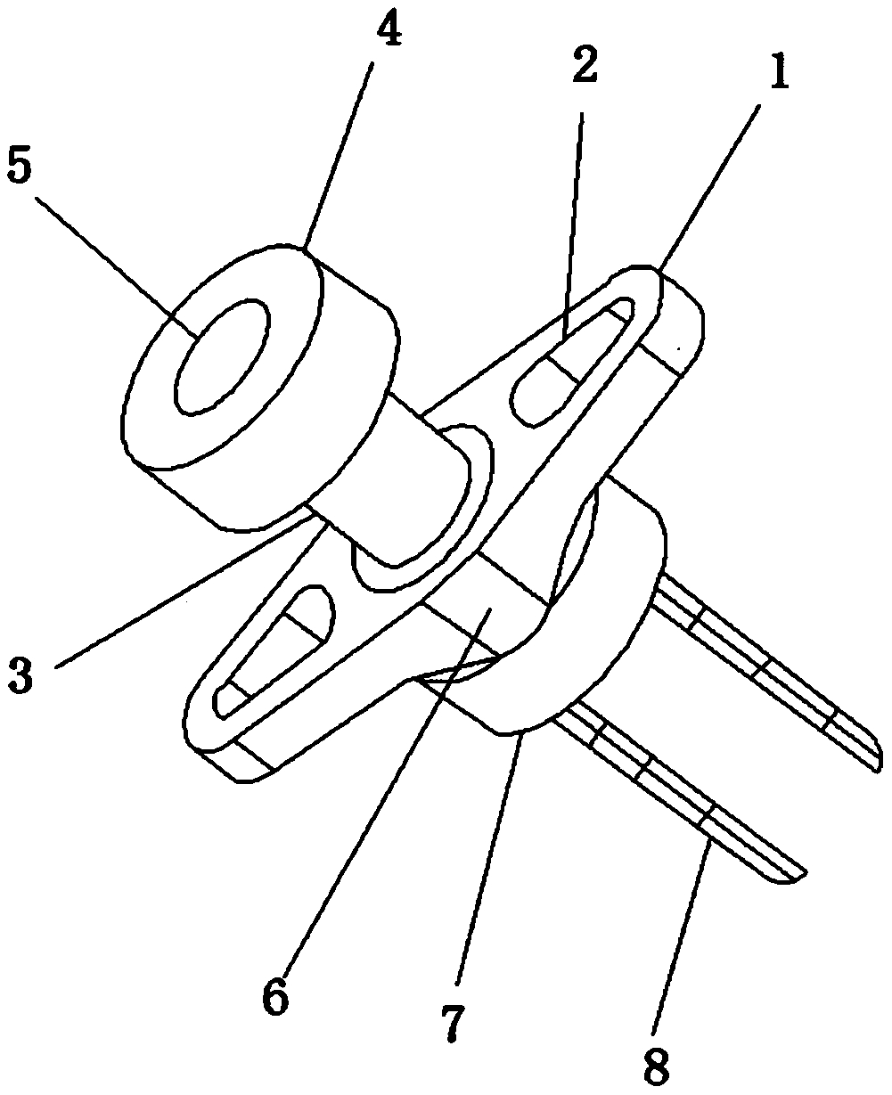 Cervical canal hole adhesion resisting machine