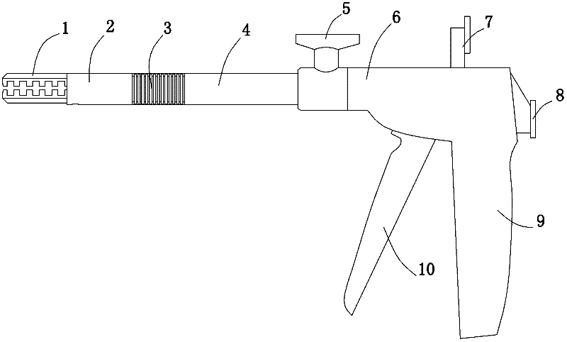 Disposable purse-string forceps for laparoscope