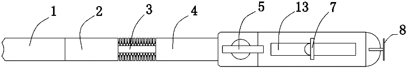 Disposable purse-string forceps for laparoscope