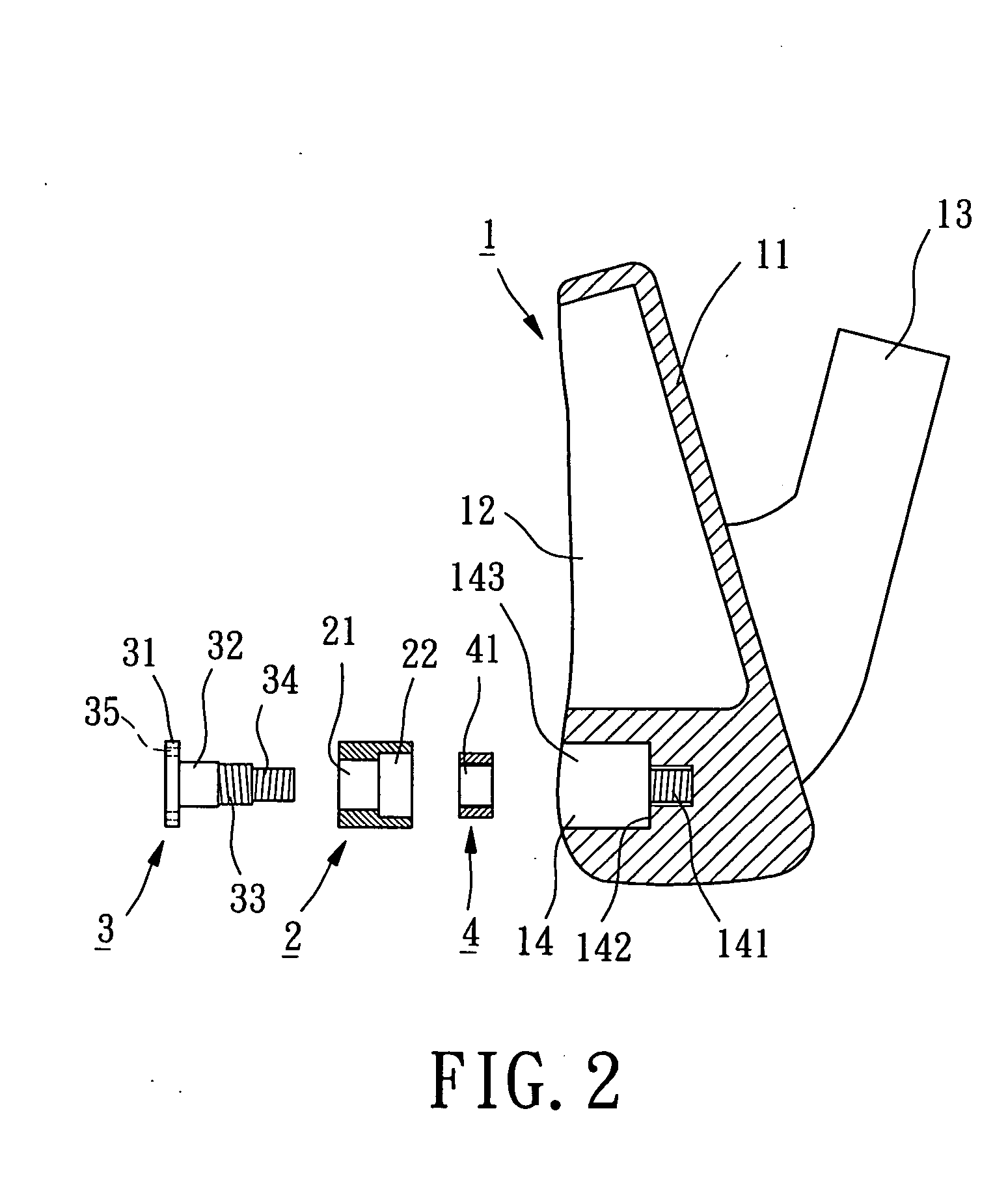 Golf club head with weight member assembly