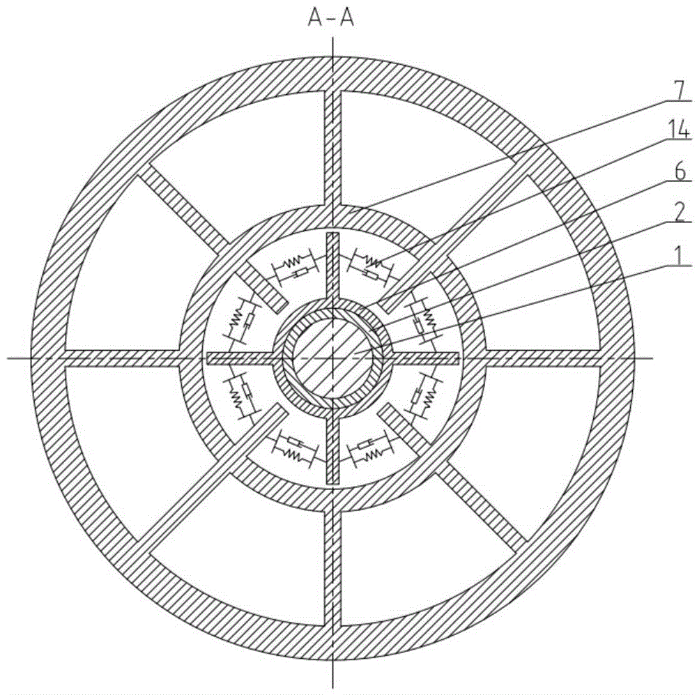 A transmission system torsional vibration reducing method and application thereof