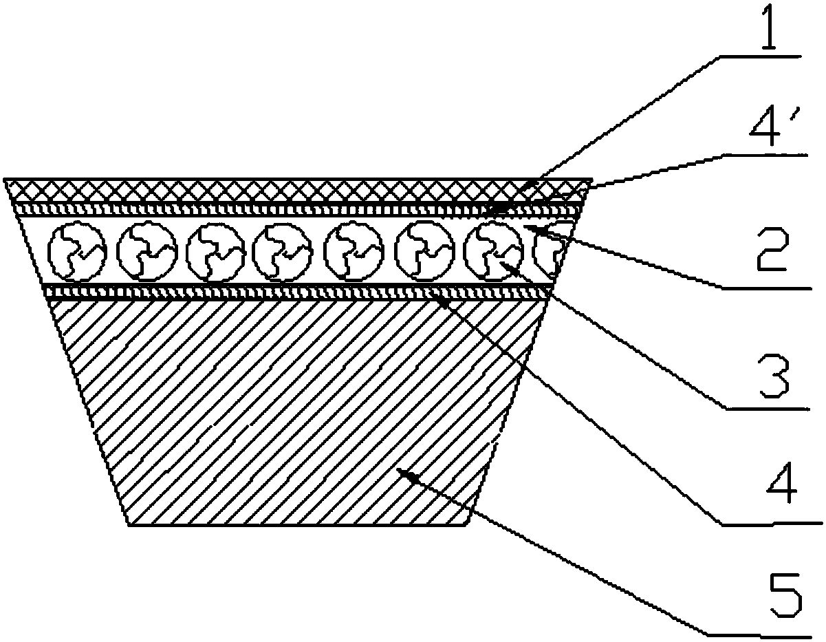 Reinforced V belt