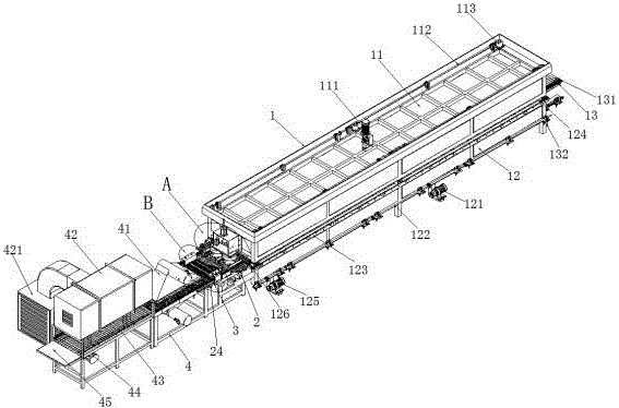 Highly efficient automatic glass forming device