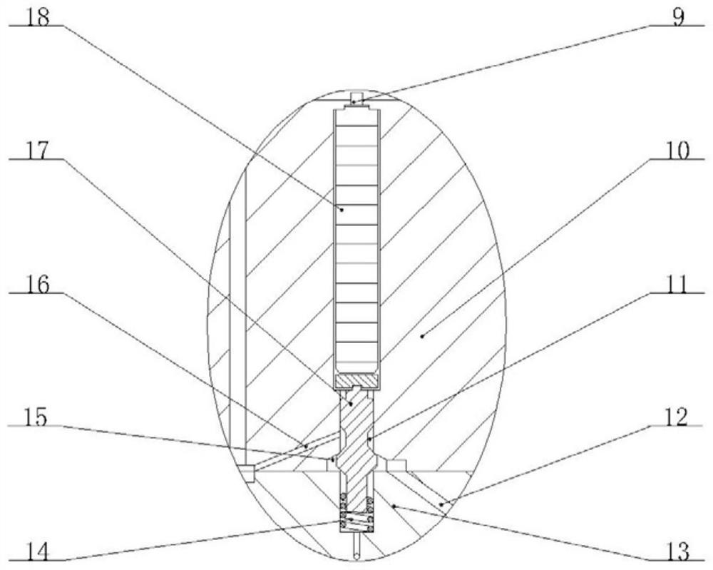 Piezoelectric-Solenoid Double Valve Electronically Controlled Injector