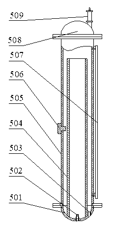 Circular current dissolved air copolymerization flotation system and technology