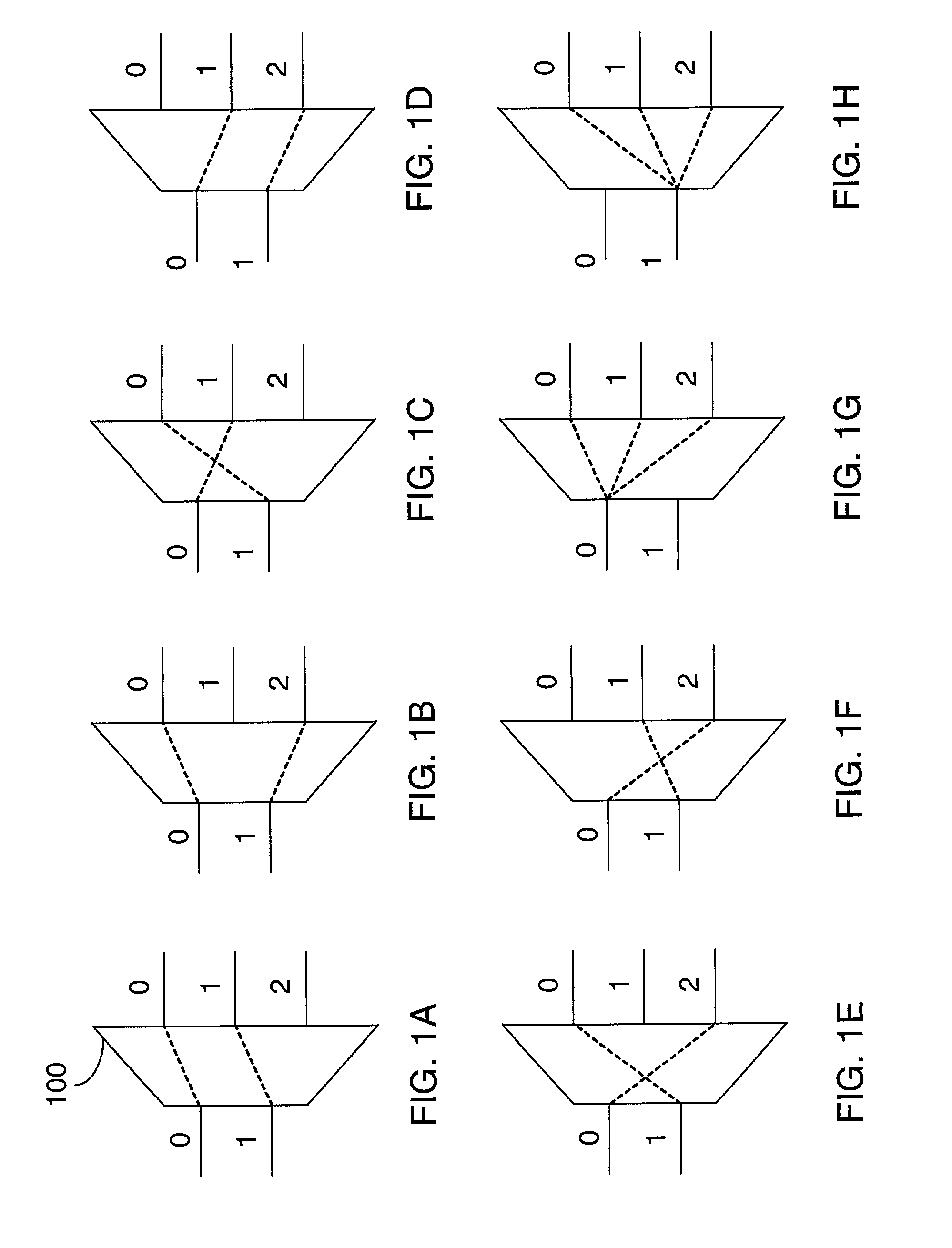 Scalable 2-stage interconnections