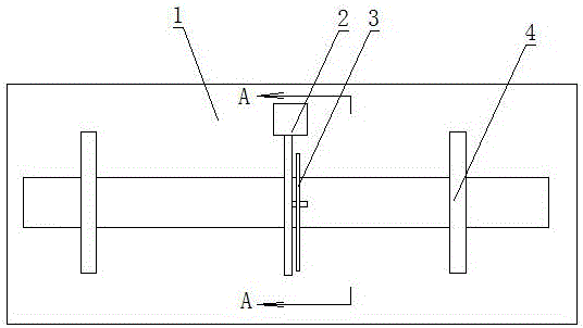 Steel tube cutting device