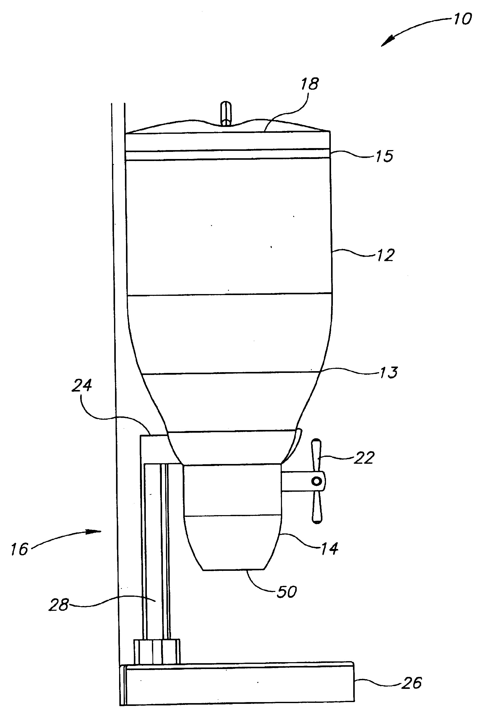 Dry food dispensing system