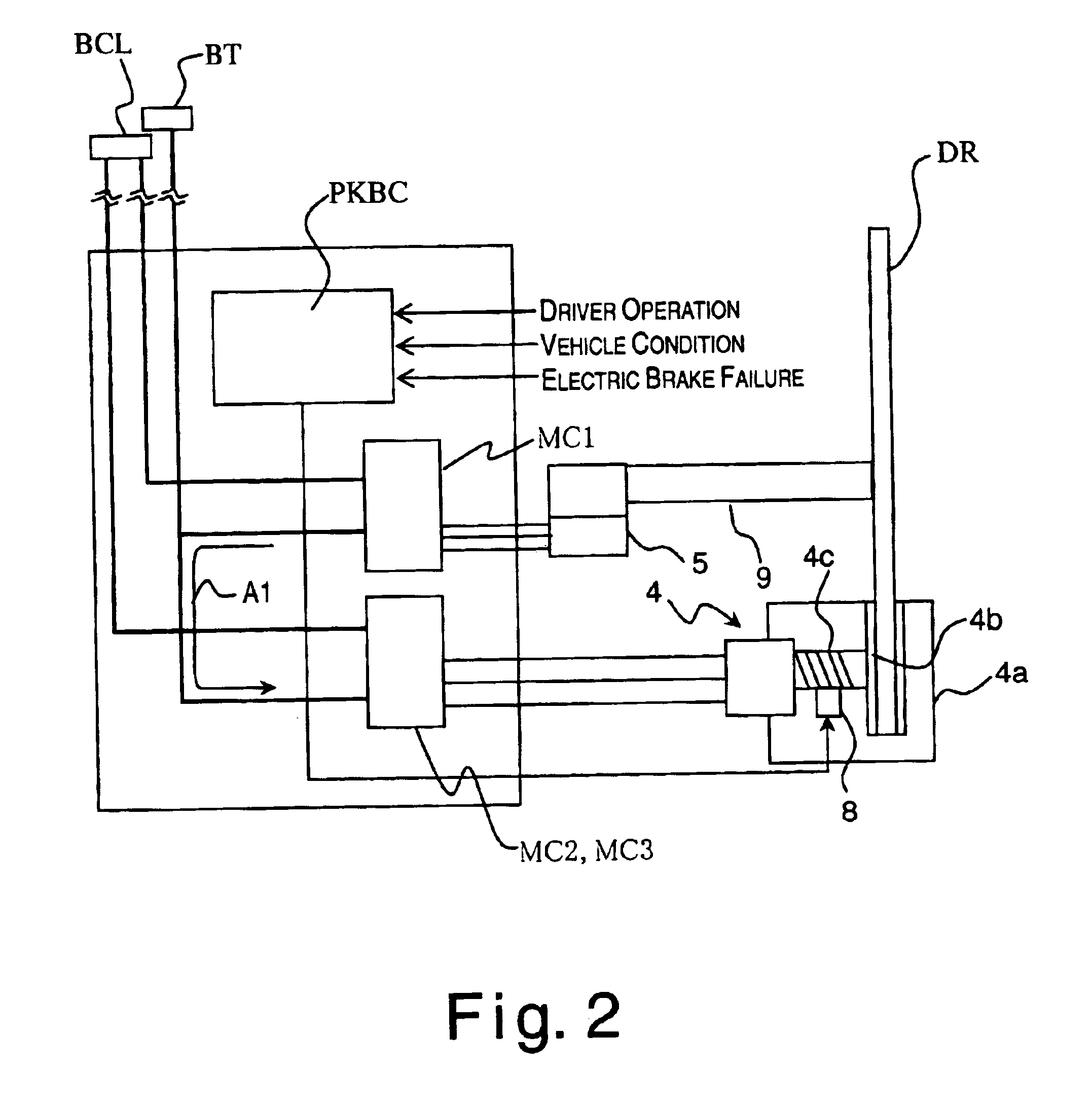 Vehicle braking apparatus