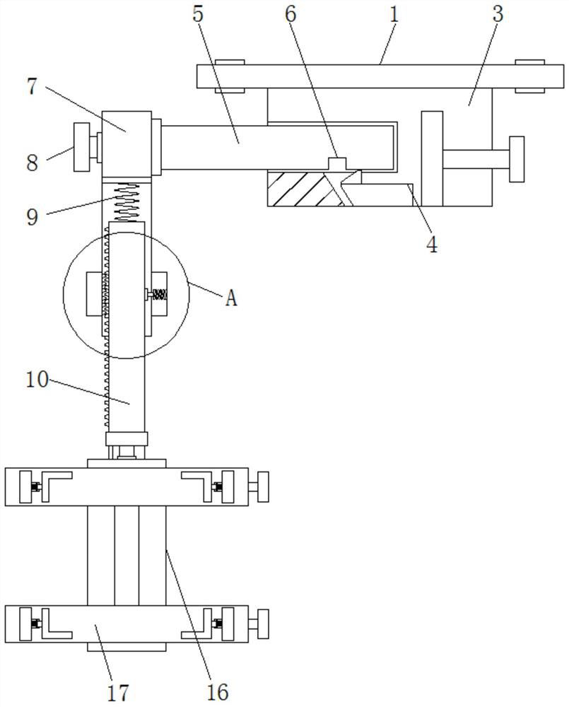 Crane display mounting device