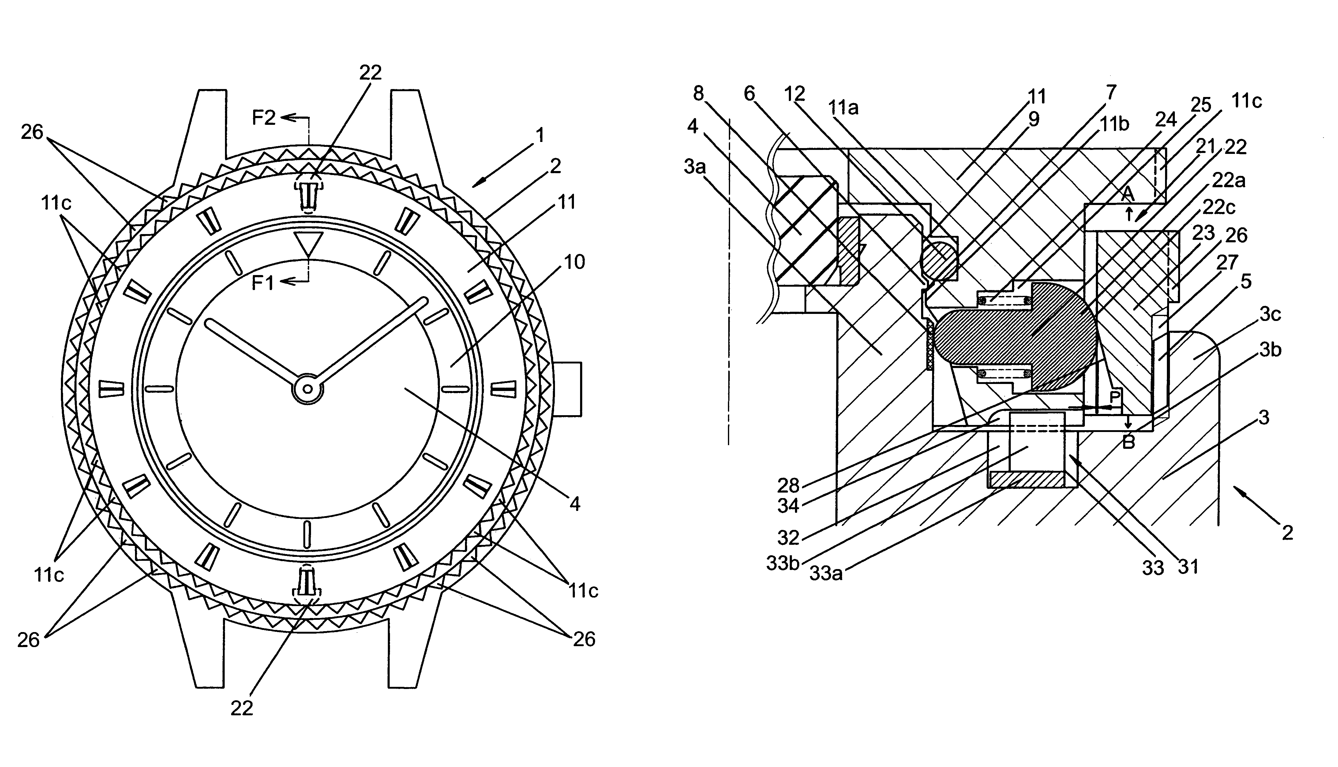 Portable timepiece