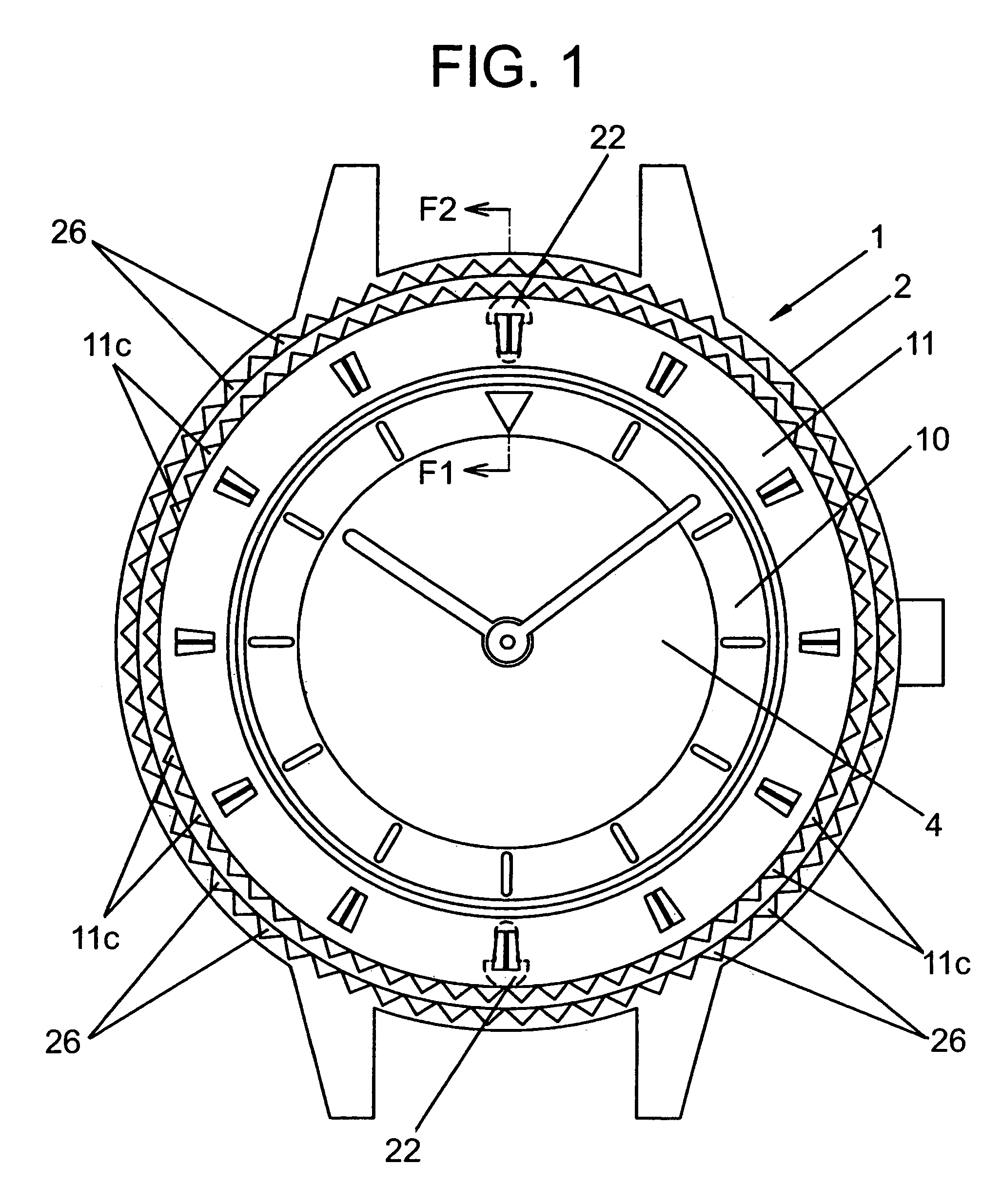 Portable timepiece