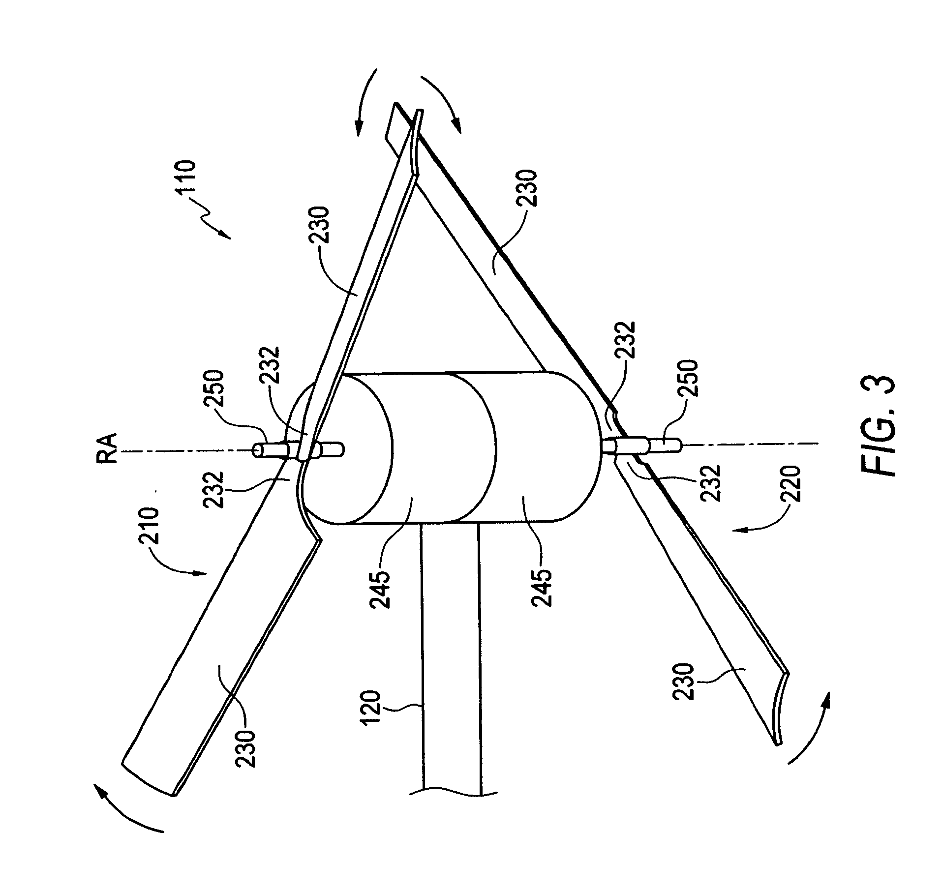 Dual rotor helicopter with tilted rotational axes