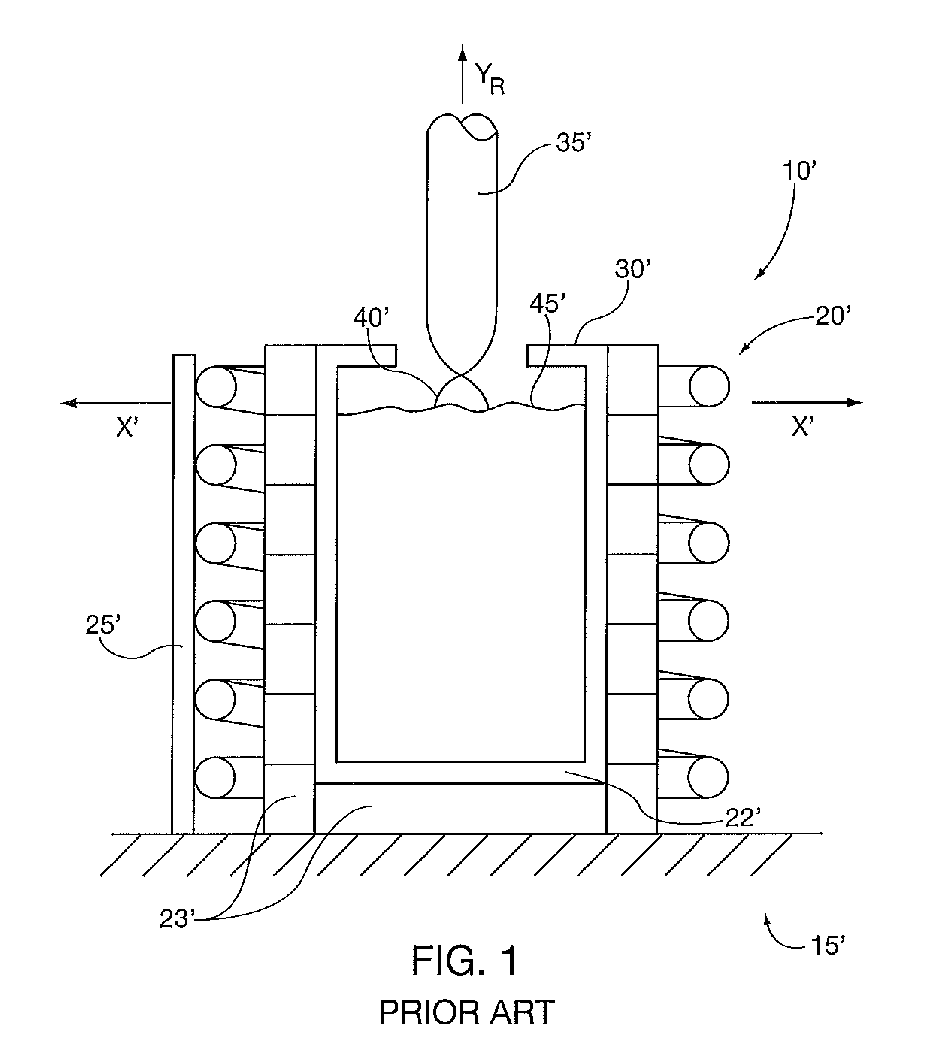 Czochralski crystal growth process furnace that maintains constant melt line orientation and method of operation