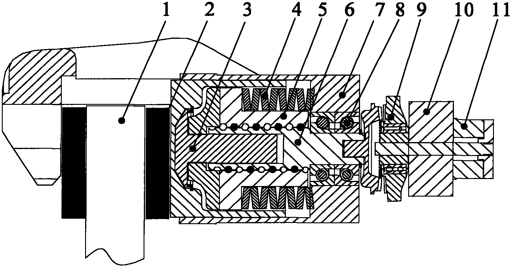 Electronic mechanical brake and automobile