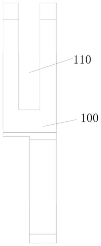 Combined embedded nut for automobile door glass bracket