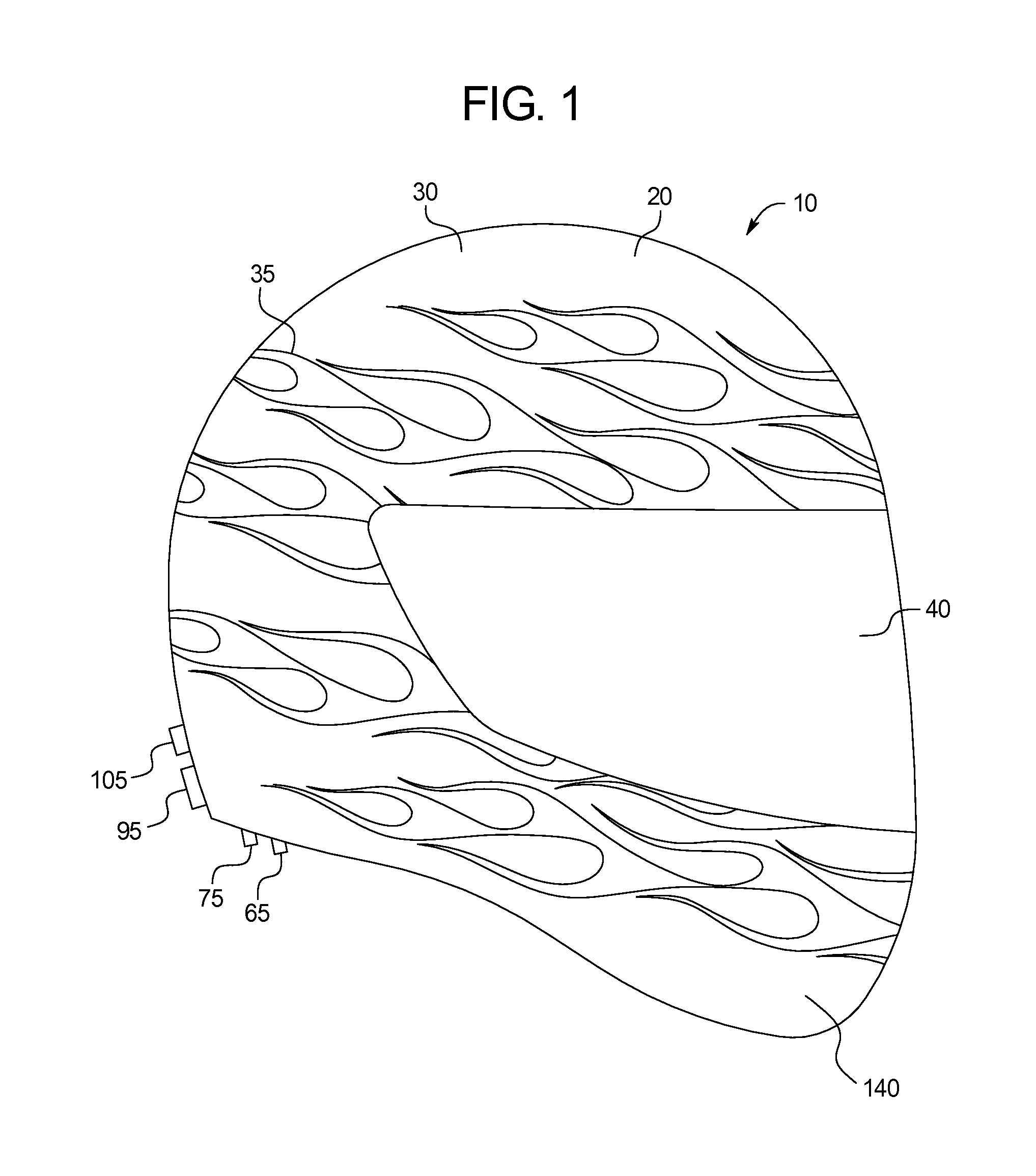 Safety helmet with dynamic visual display