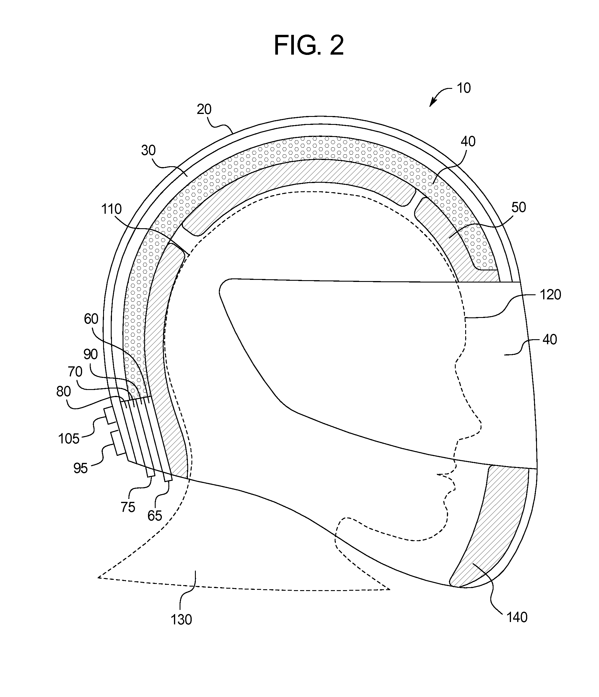 Safety helmet with dynamic visual display