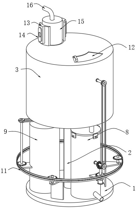 Environment-friendly garbage classification device