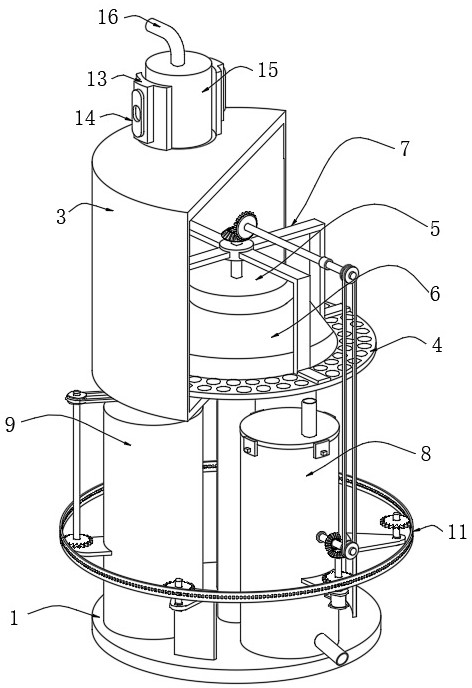 Environment-friendly garbage classification device