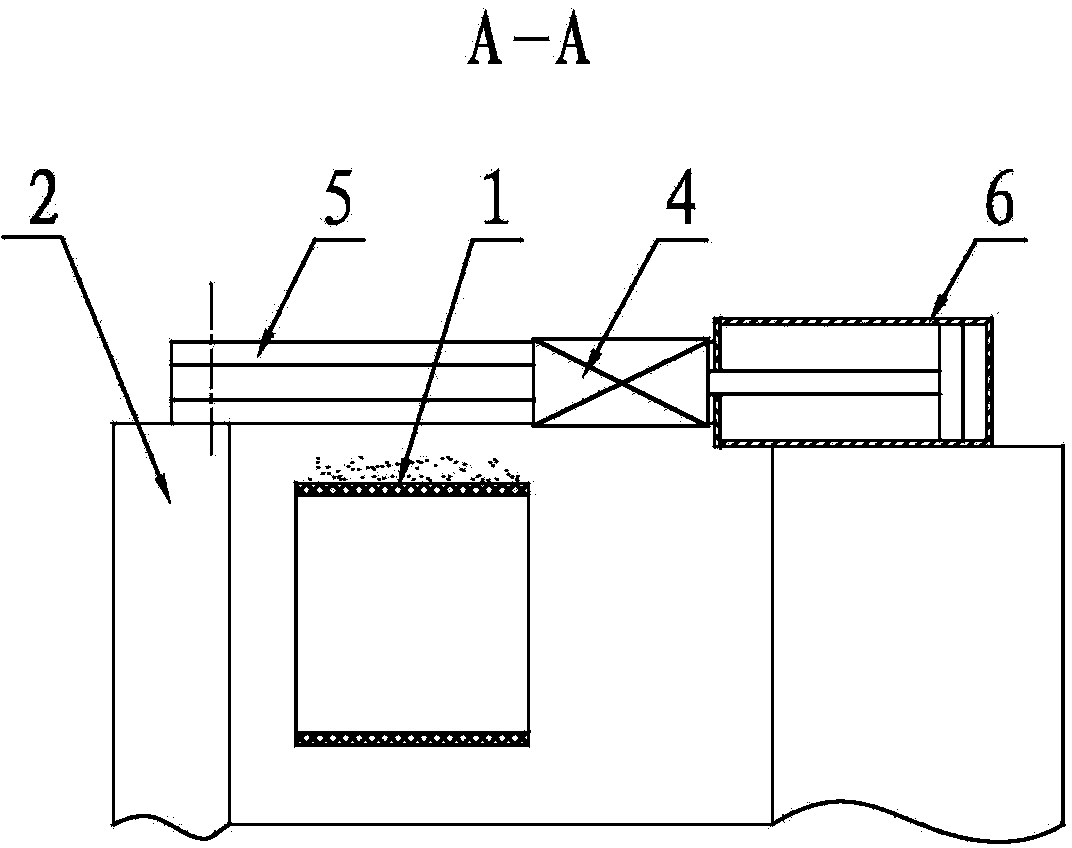 Attraction and removing equipment for clearing away magnetic impurities in scrap silicon materials