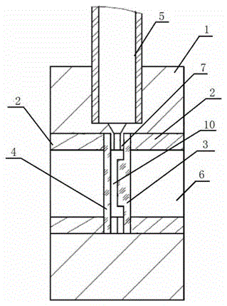 Low temperature plane target and installation method thereof