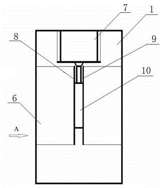 Low temperature plane target and installation method thereof