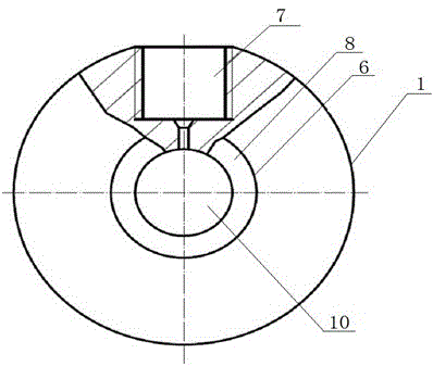 Low temperature plane target and installation method thereof