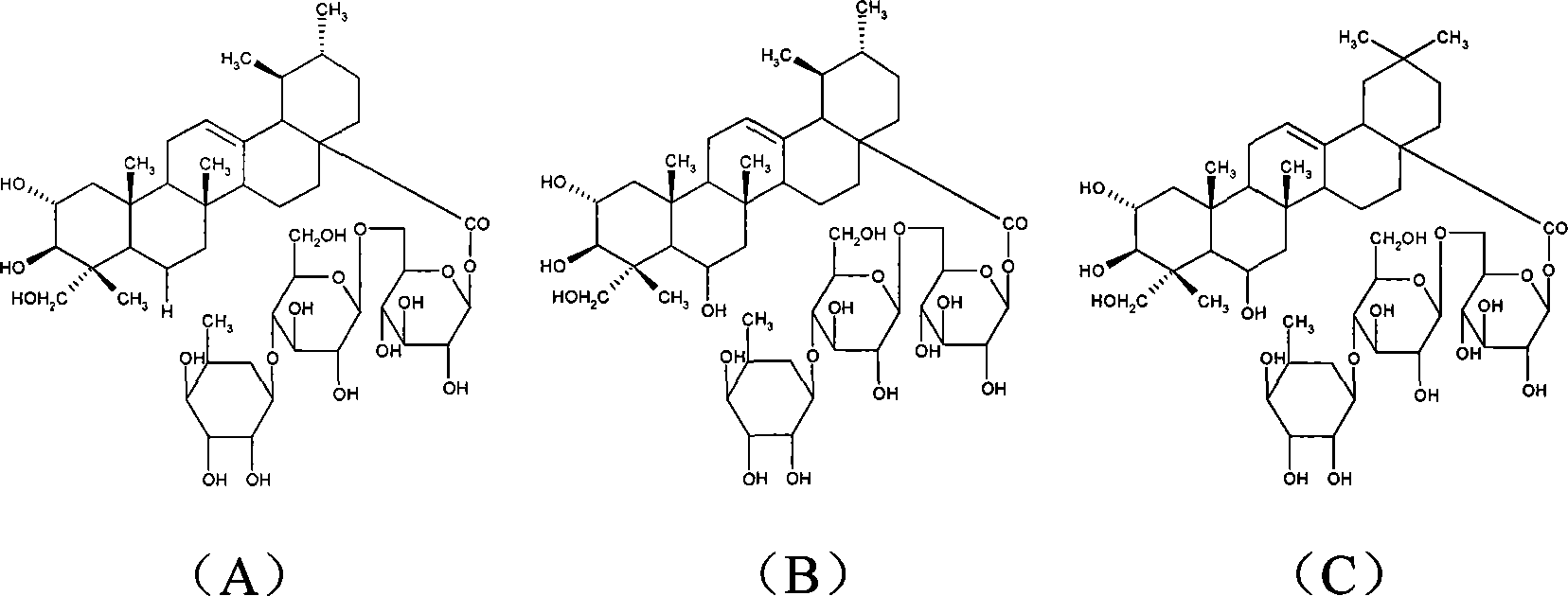 Method for preparing asiatic centella total saponins by using macroporous adsorption resin