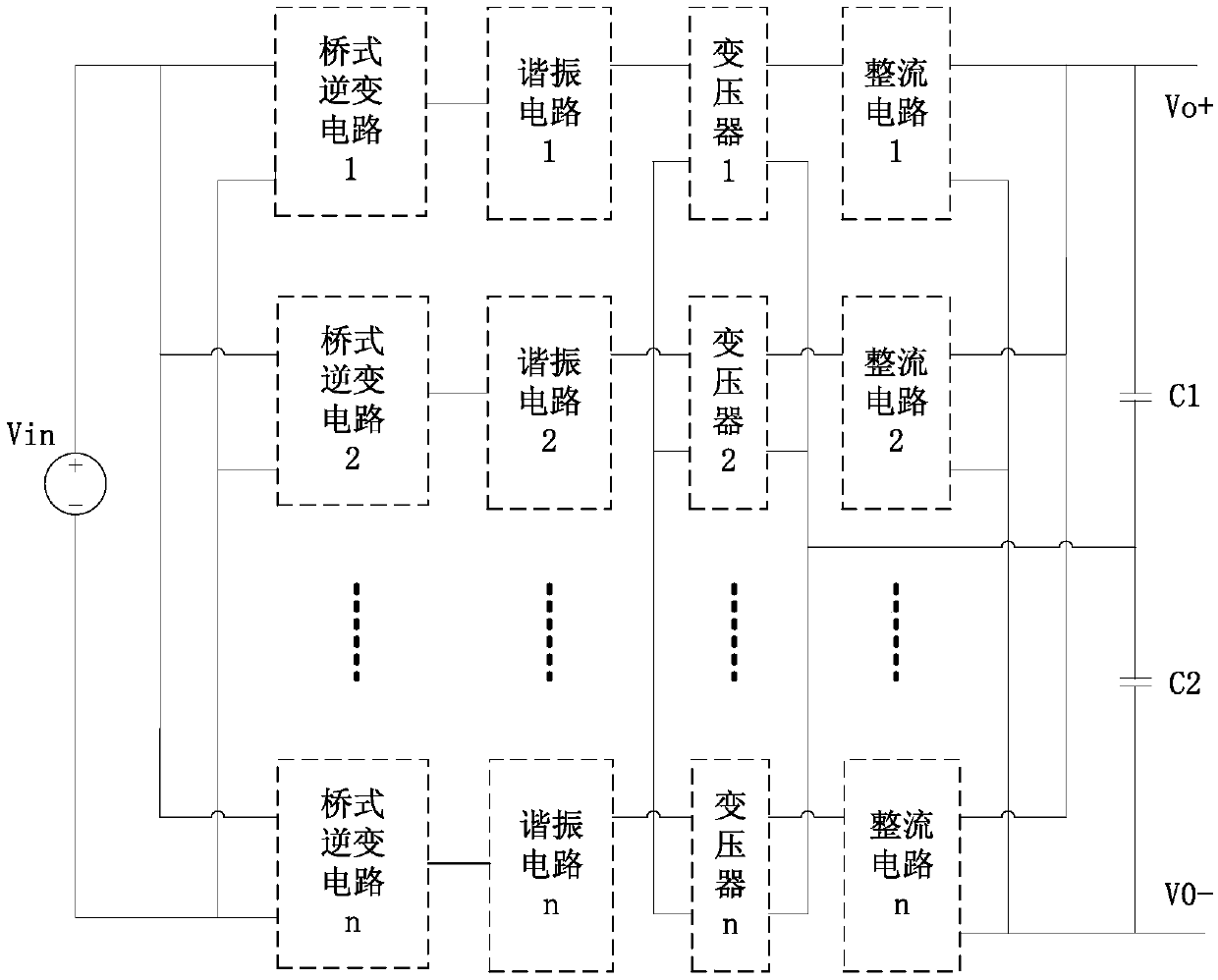 Resonant converter and current processing method