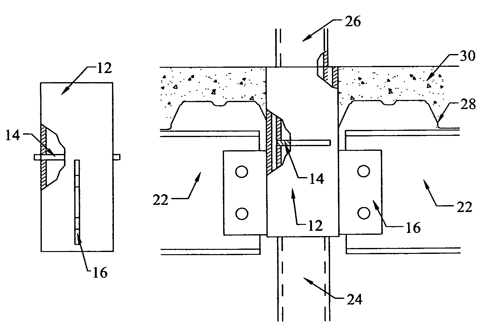 Stackable column assemblies and methods of construction