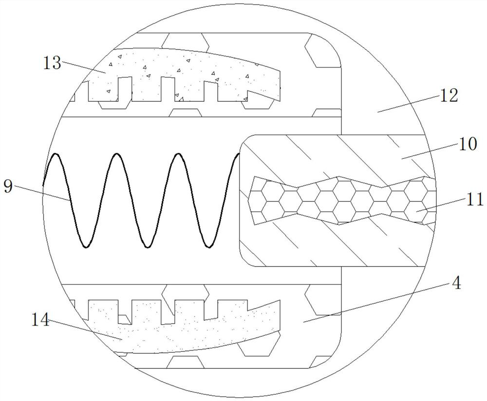 Self-bouncing device for power distribution cabinet based on principle of thermal expansion and cold contraction