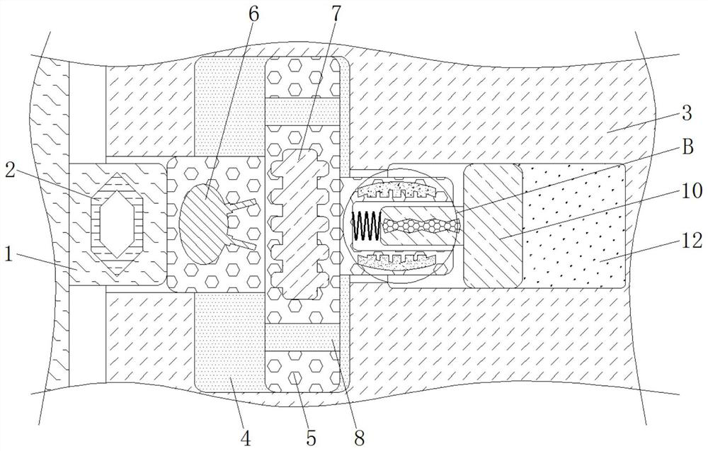 Self-bouncing device for power distribution cabinet based on principle of thermal expansion and cold contraction