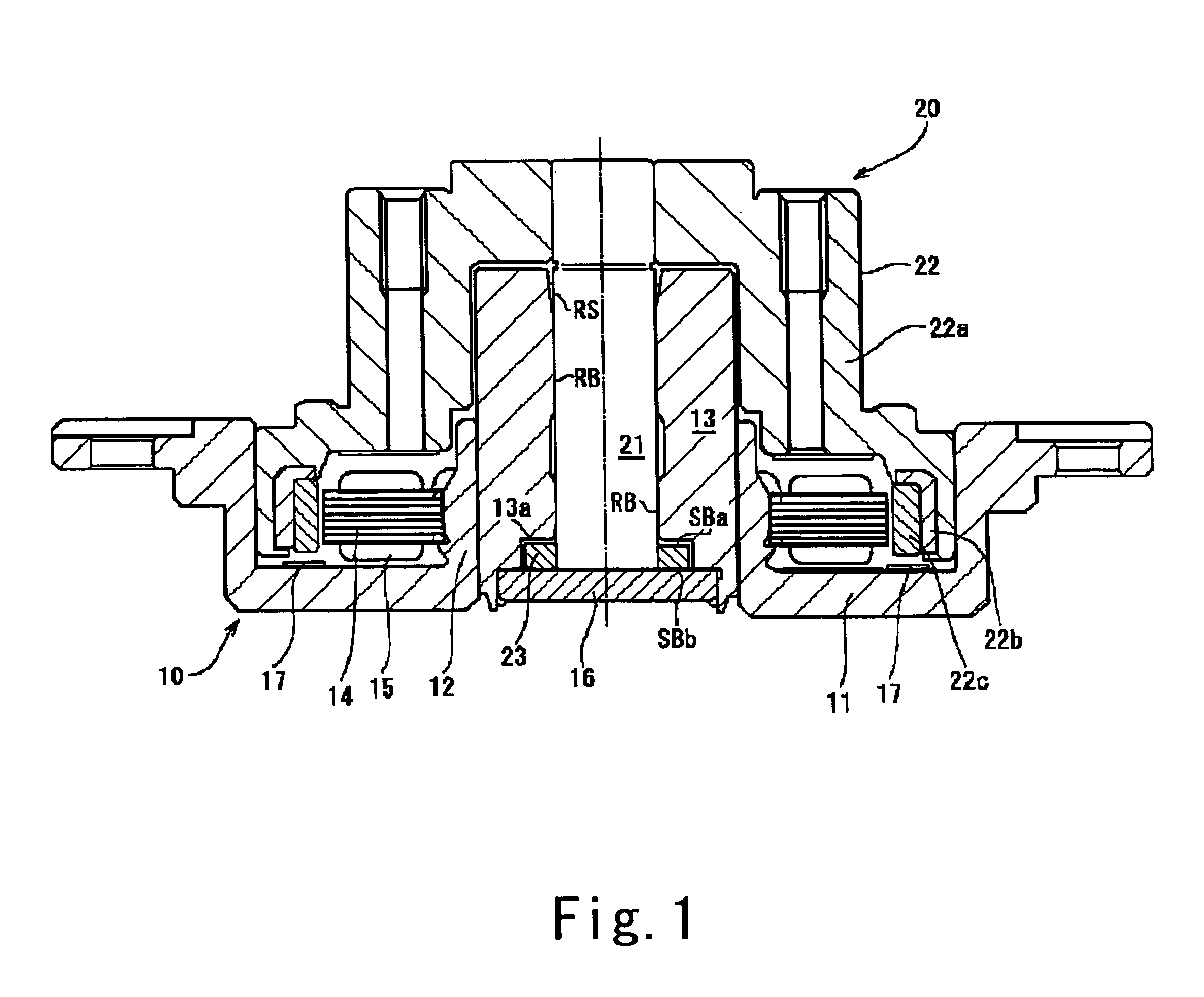 Fluid dynamic pressure bearing apparatus